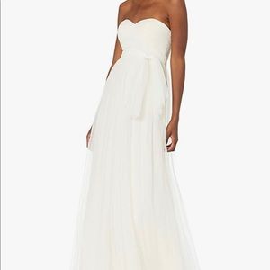 Jenny Yoo Ivory Annabelle Convertible Tulle Formal Dress
